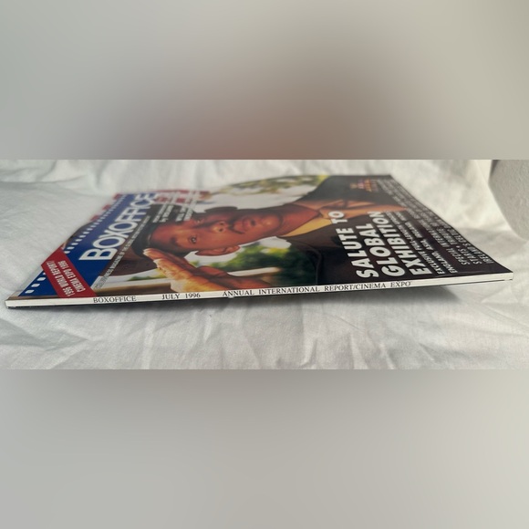 Vintage - BOX OFFICE Magazine - July 1996 - Will Smith - Picture 3 of 7